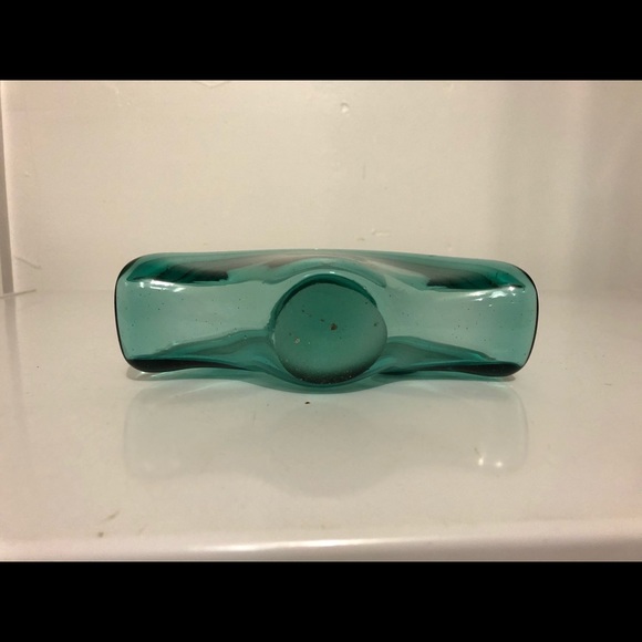 Bluish napkin holder - White Cristal - Picture 5 of 6